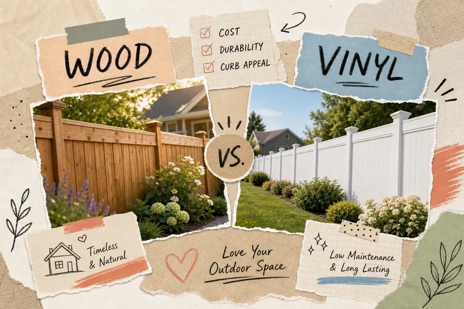 vinyl fence